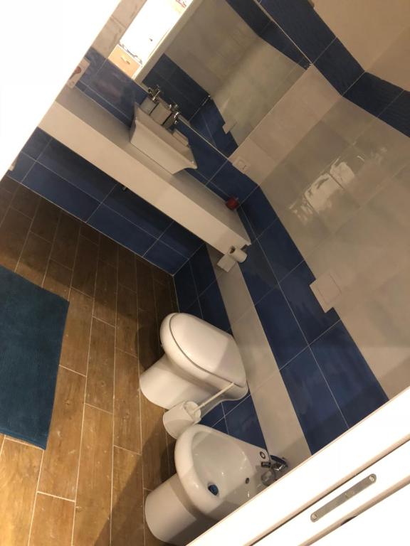 Koupelna v ubytování Casa Vacanze Riva Destra