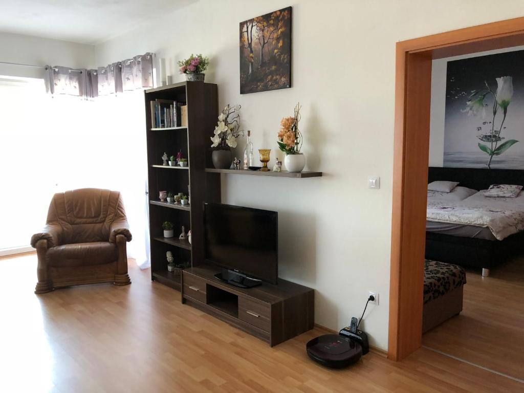 Posezení v ubytování Apartman c.8 Magnolie