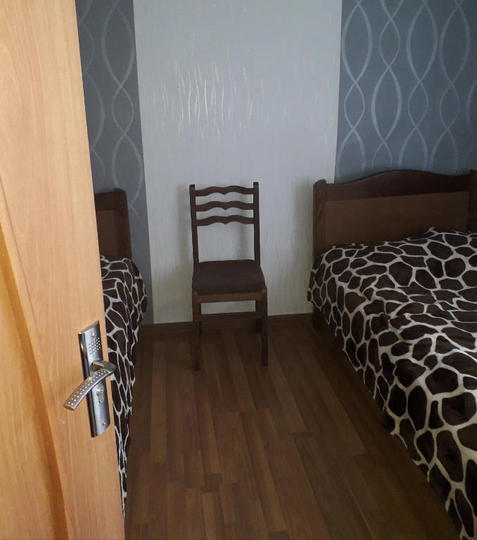 Llit o llits en una habitació de Fafo