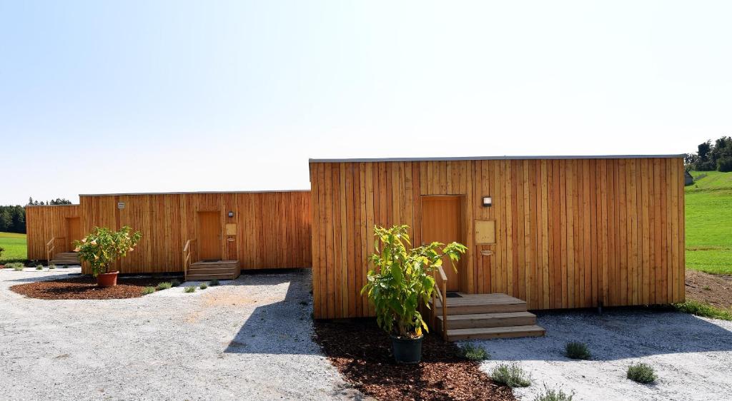 Zahrada ubytování roo'n Lodges#KOLM