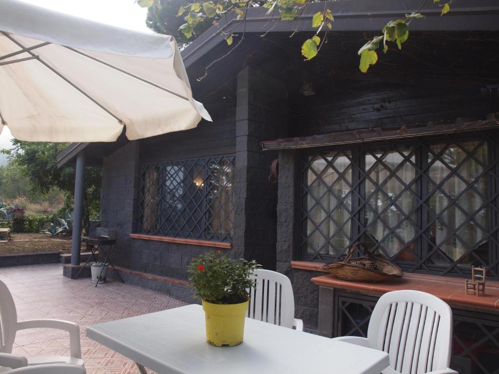 Patio nebo venkovní prostory v ubytování Chalet Gea