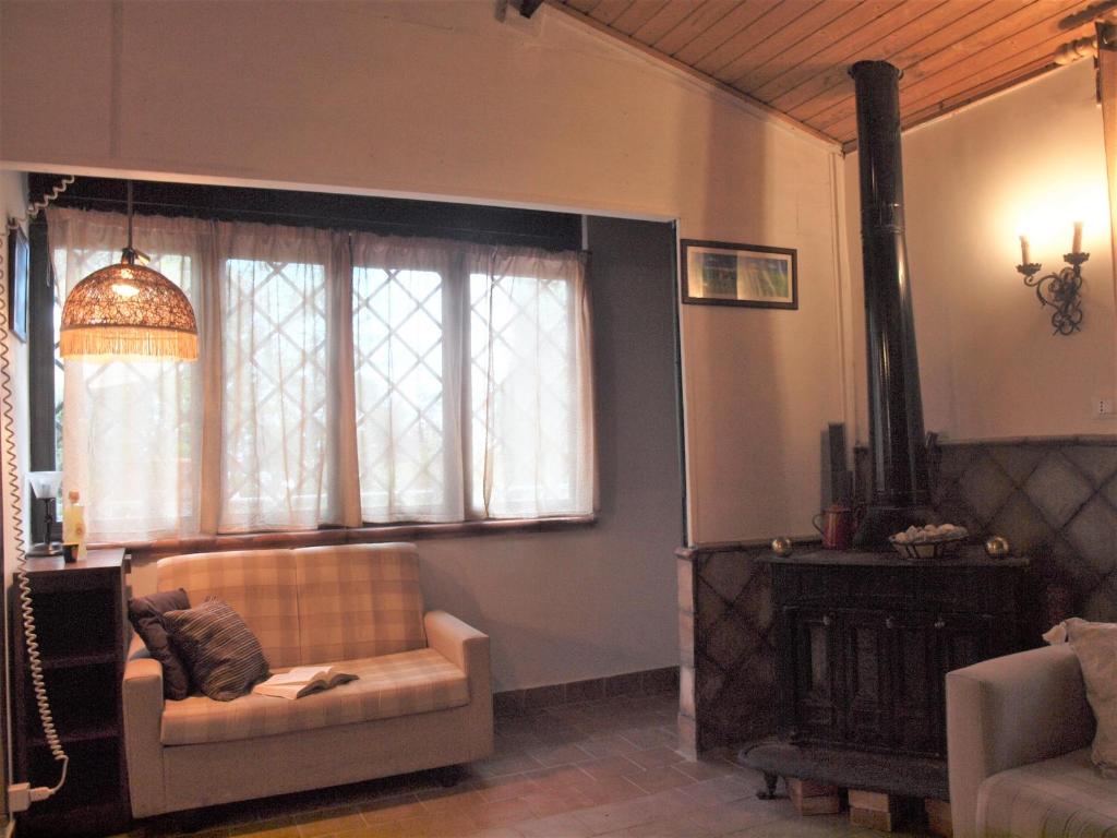 Posezení v ubytování Chalet Gea