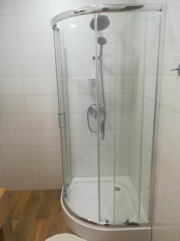 Koupelna v ubytování Pensjonat Sielec