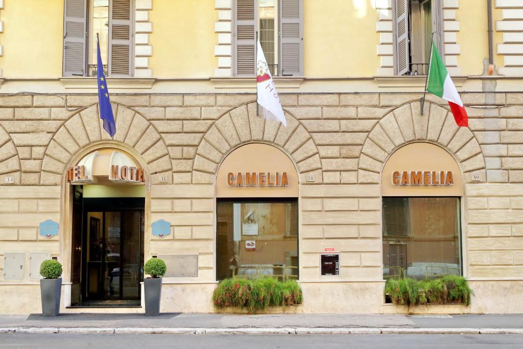 Exteriér nebo vchod ubytování Hotel Camelia