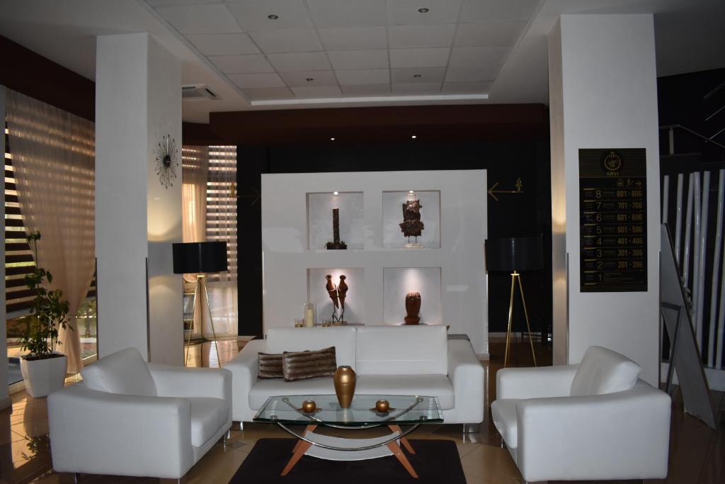 Posezení v ubytování Hotel Arvi