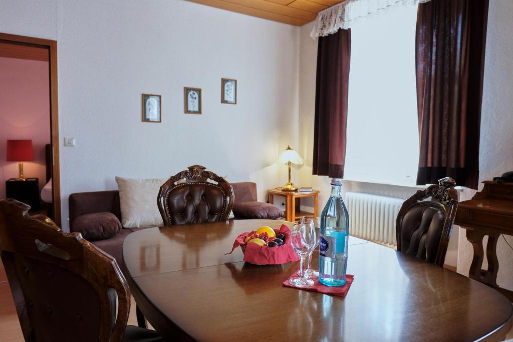 Posezení v ubytování Romantica Hotel Blauer Hecht