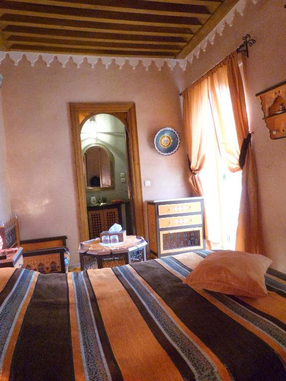 Postel nebo postele na pokoji v ubytování Riad Habib