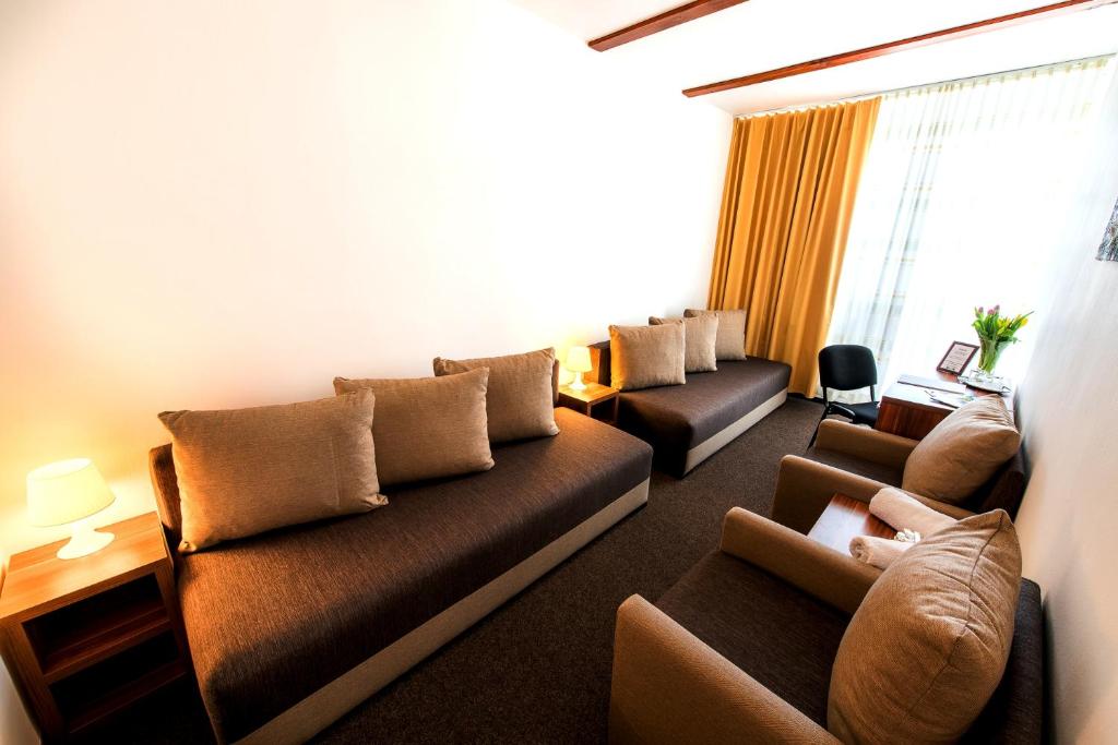 Posezení v ubytování Hotel Merkur