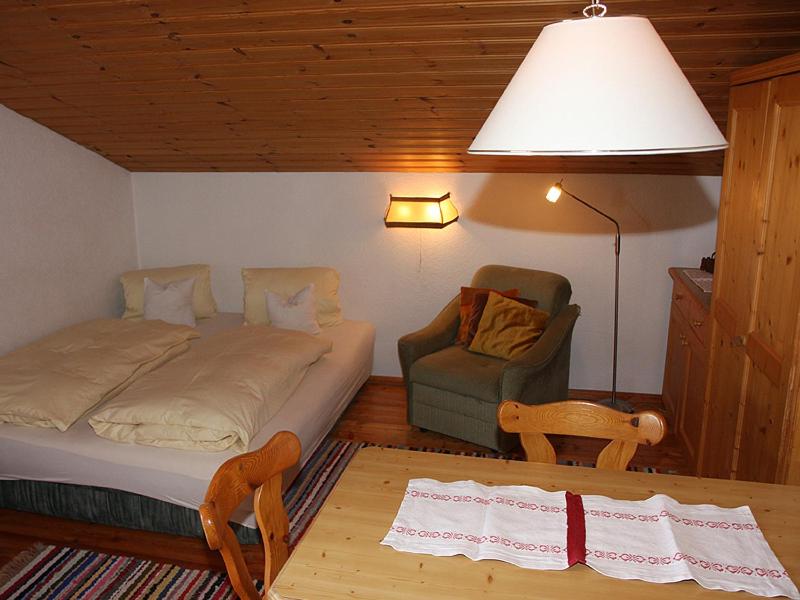 Postel nebo postele na pokoji v ubytování Plattnerhof Kaunertal