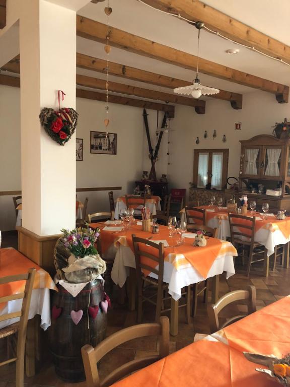 Restaurace v ubytování Al Castello