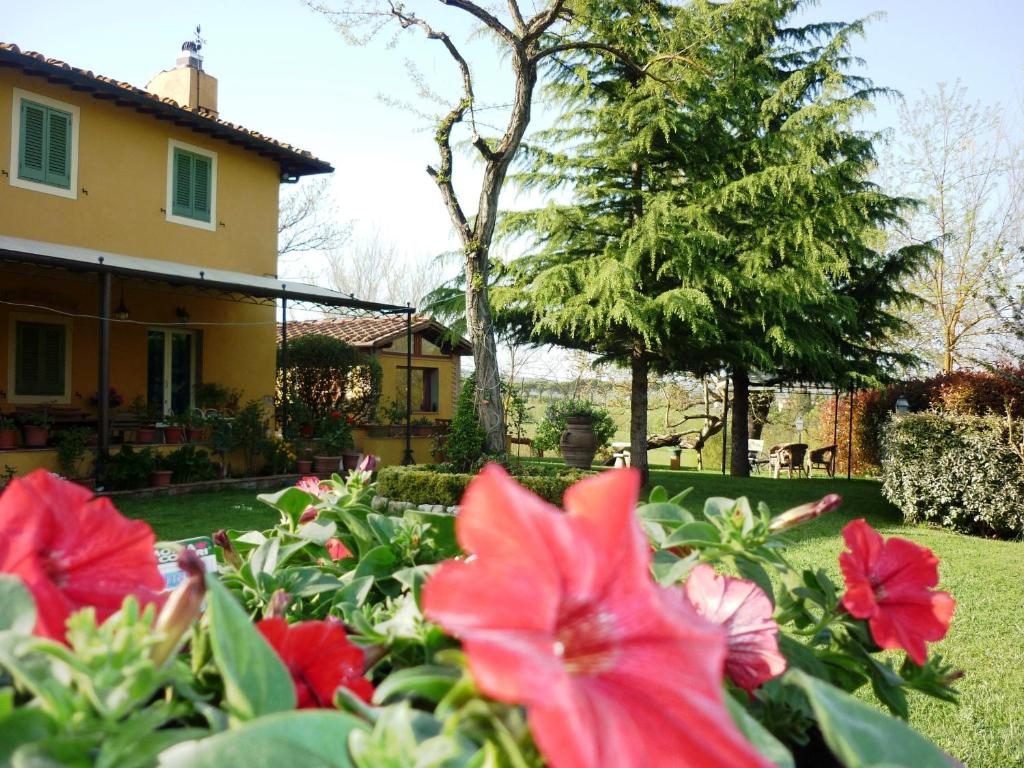 Zahrada ubytování B&B Casale Ginette