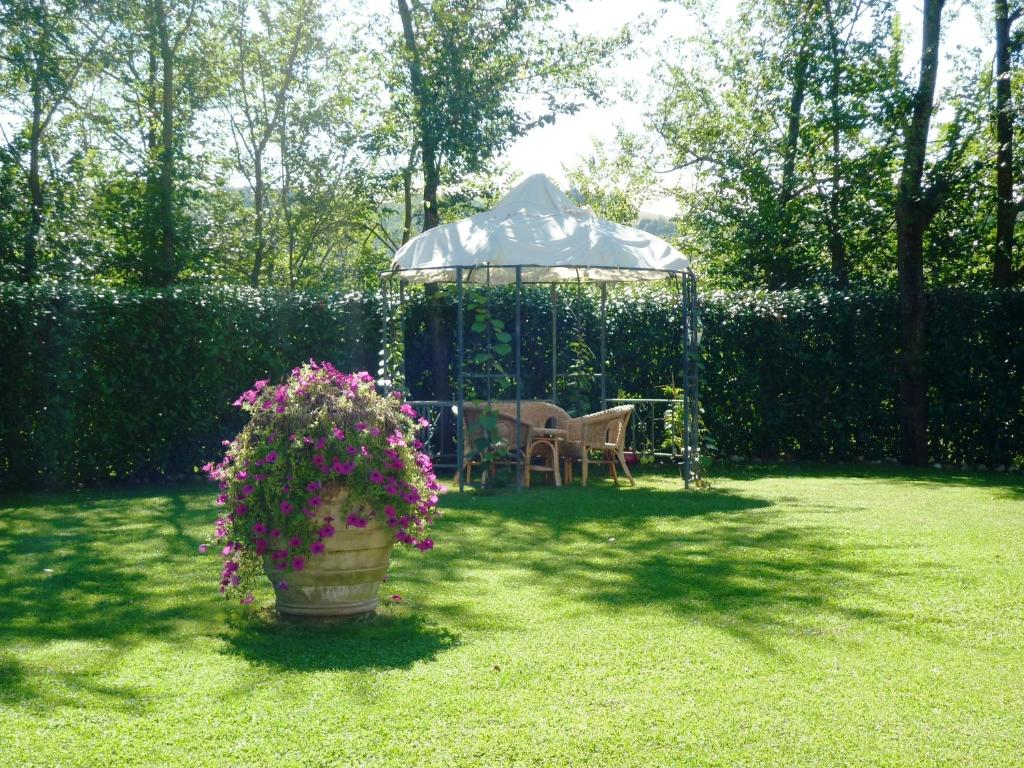 Zahrada ubytování B&B Casale Ginette