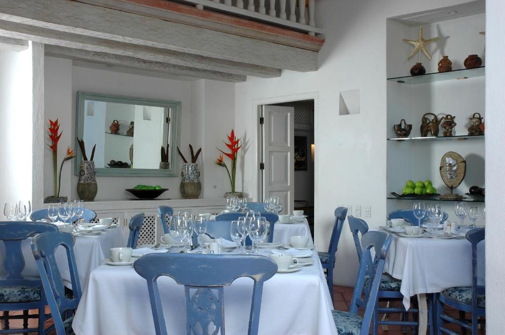Restaurace v ubytování Hotel Casa Quero