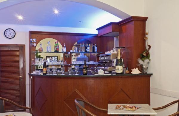 Lounge nebo bar v ubytování Hotel Firenze