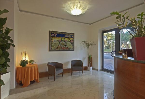 Posezení v ubytování Hotel Firenze