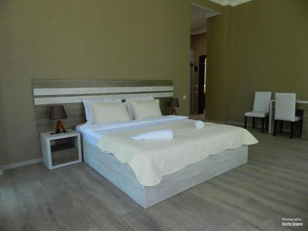 Postel nebo postele na pokoji v ubytování Resort Martvili