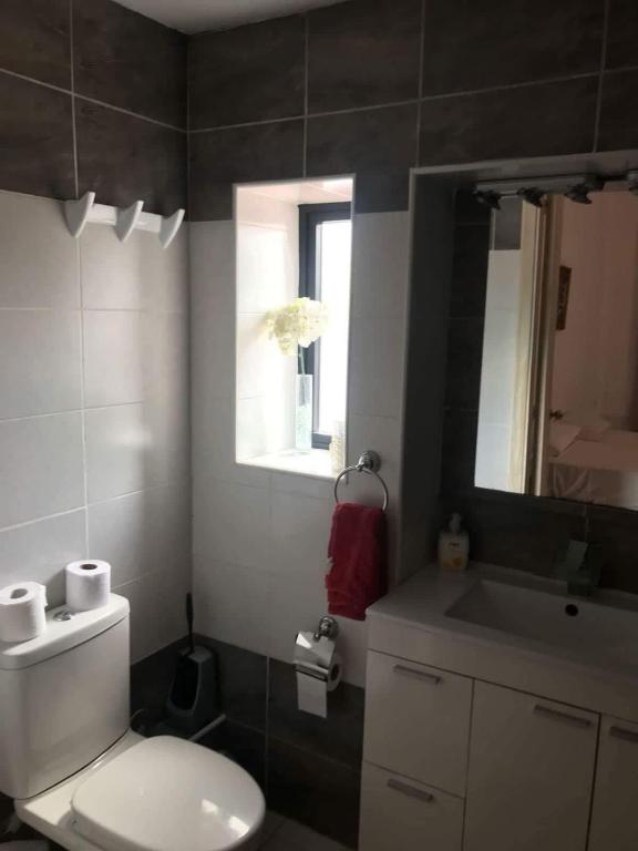 Koupelna v ubytování Whitestar Guesthouse