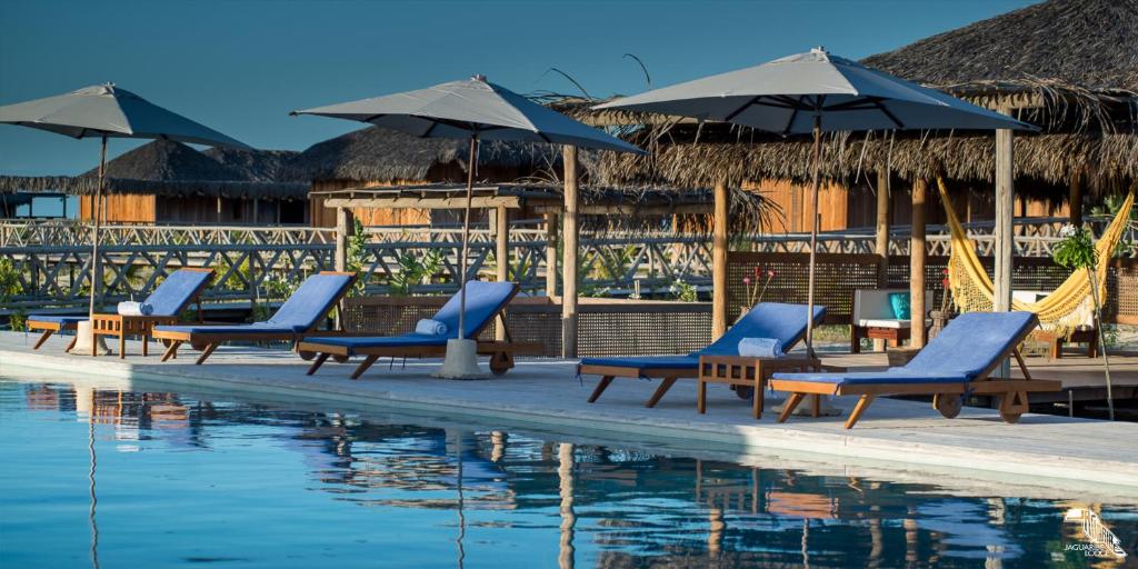 A piscina localizada em Jaguaribe Lodge e Kite ou nos arredores