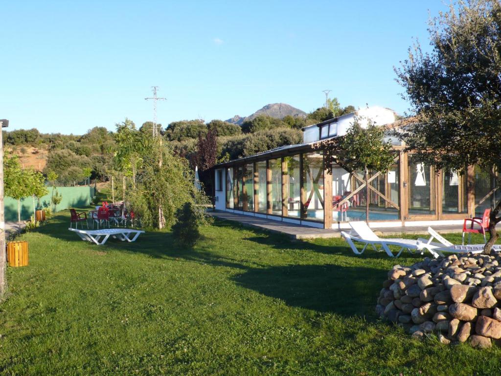 Zona de juegos infantil en Hotel Rural La Peregrina