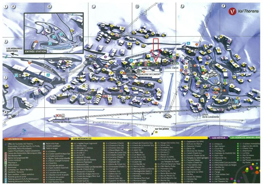 Fotografie z fotogalerie ubytování 2 pièce cabine Val Thorens v destinaci Val Thorens
