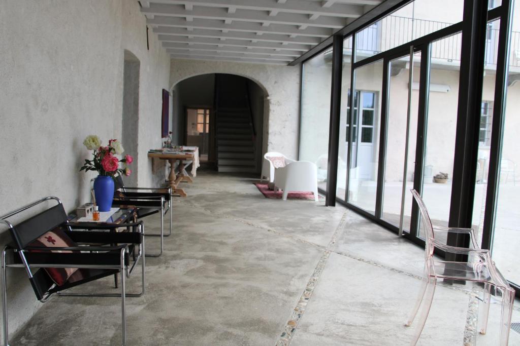 Posezení v ubytování Casa Torre Allera