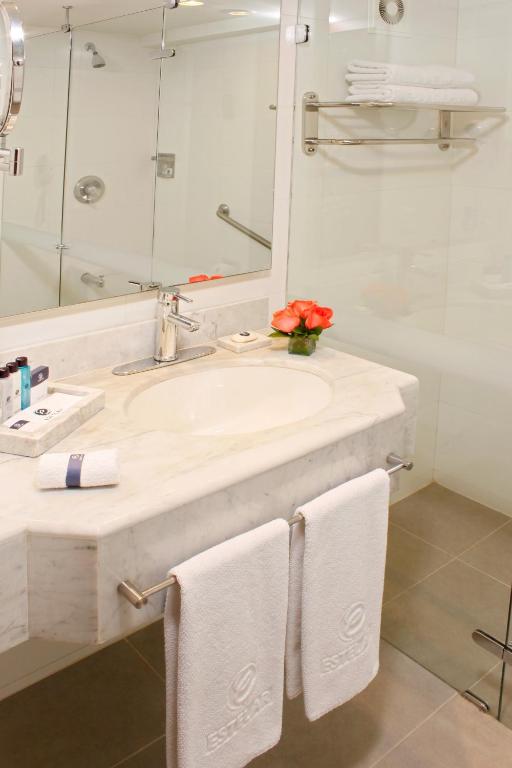 Koupelna v ubytování Hotel Estelar La Fontana