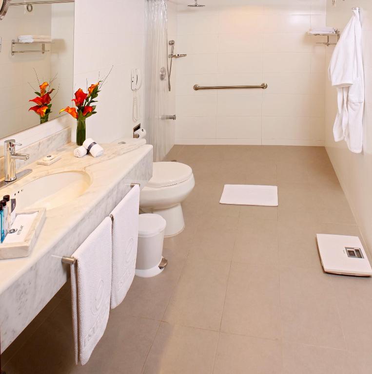 Koupelna v ubytování Hotel Estelar La Fontana
