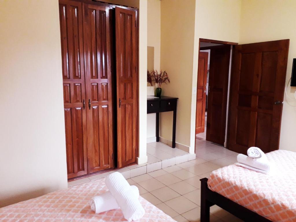 Voodi või voodid majutusasutuse Hostel Kimmell / Hostal Familiar La Casita De Los Kimmell toas