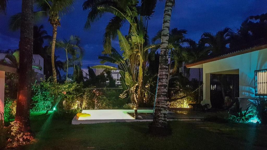Zahrada ubytování Villa Strelitzia Cabarete