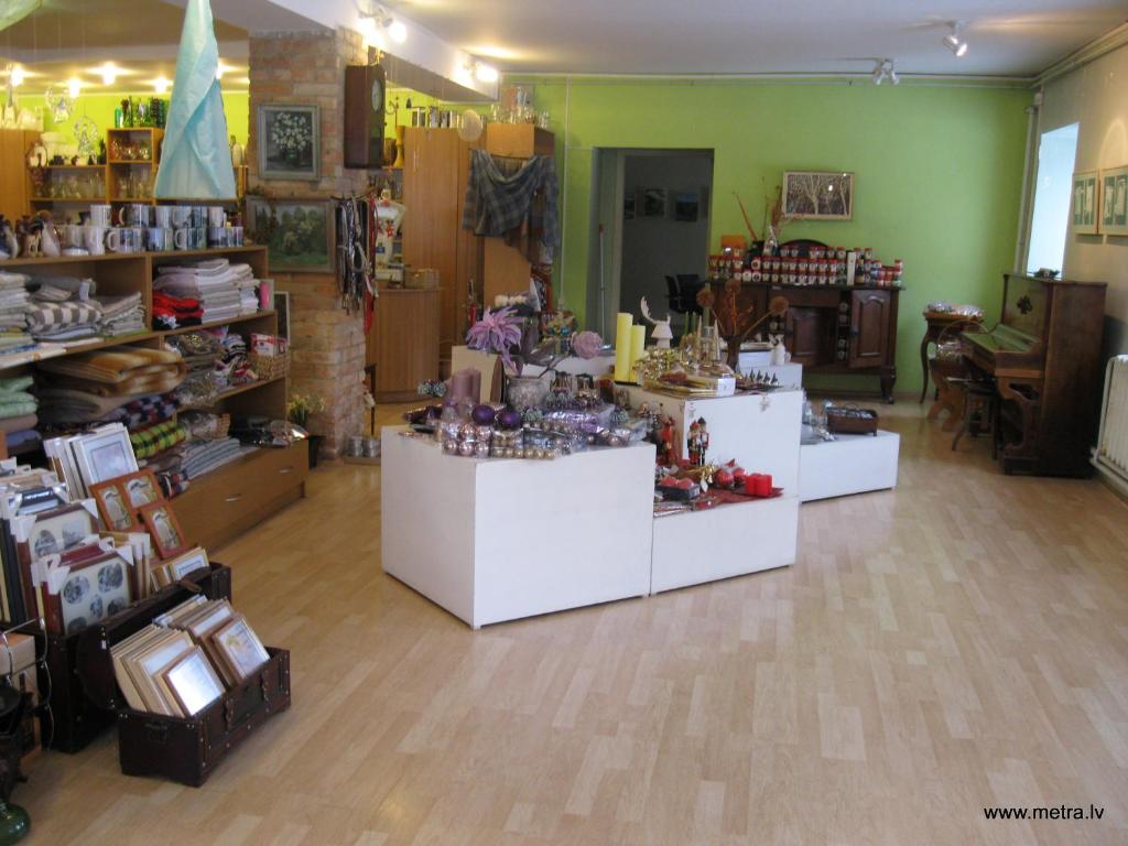 a store filled with lots of different types of items at Mētras Māja in Aizpute