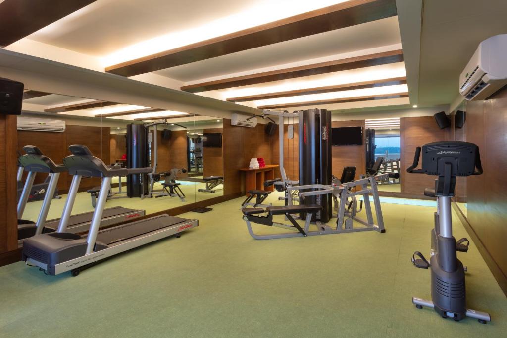 Fitness centrum a/nebo fitness zařízení v ubytování Fortune Park Pushpanjali, Durgapur - Member ITC Hotels' Group