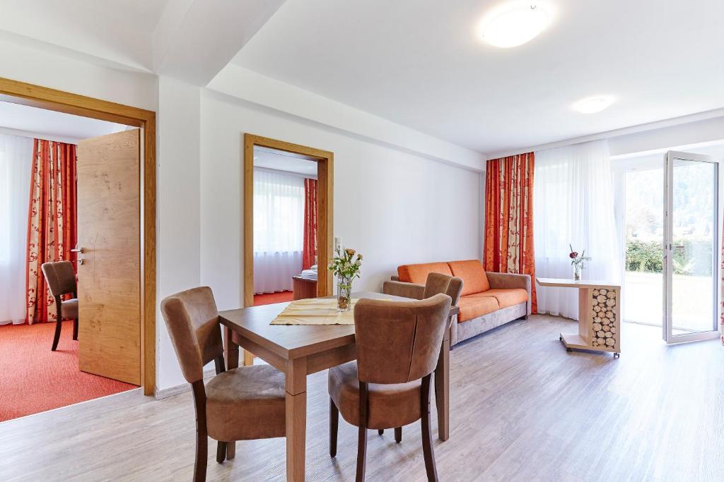 Posezení v ubytování Apartment Bergsee