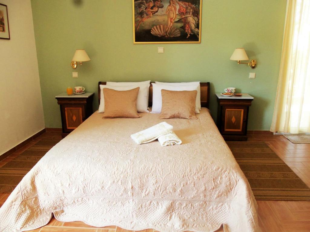 Posteľ alebo postele v izbe v ubytovaní Sparto Village