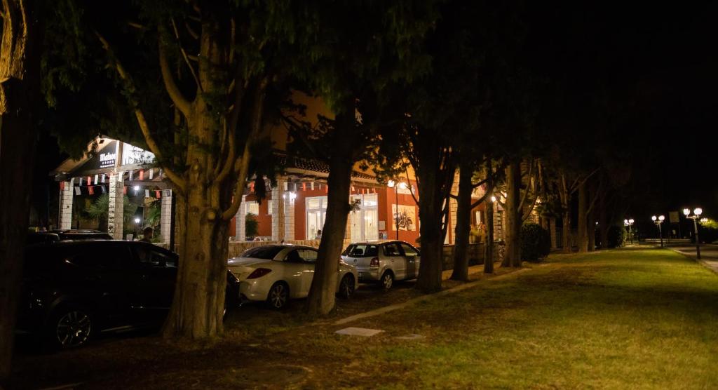 Zahrada ubytování Hostel Soline