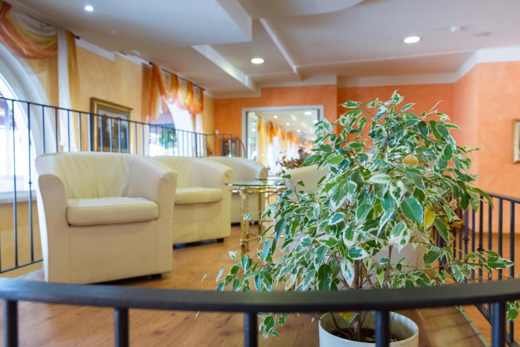Część wypoczynkowa w obiekcie Park Hotel Zanzanù