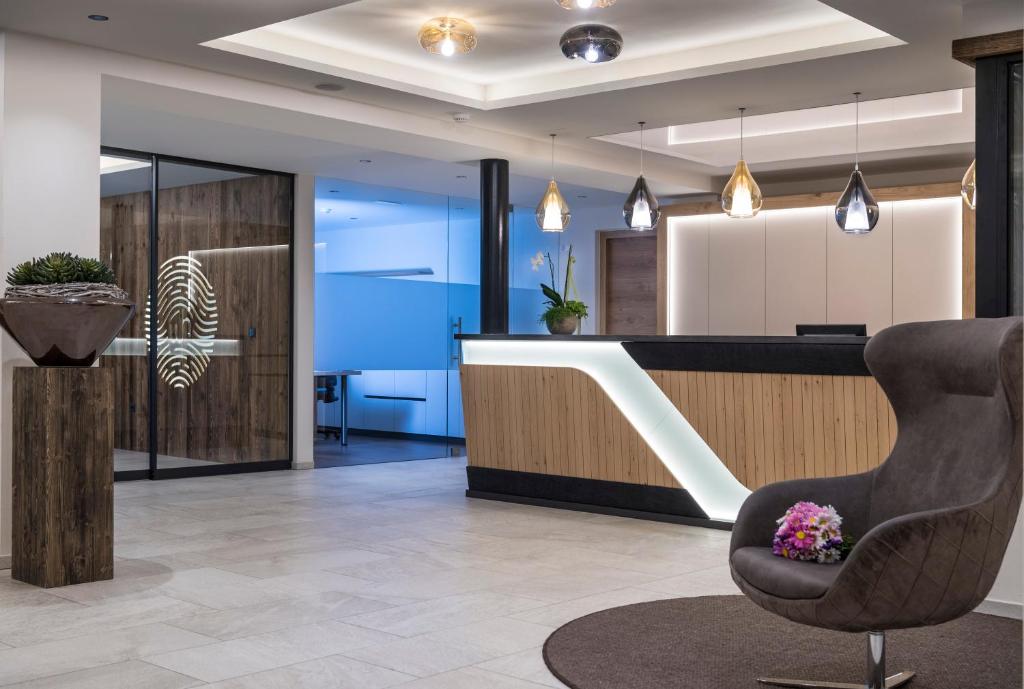 Lobby alebo recepcia v ubytovaní Hotel WH - Wiesnerhof