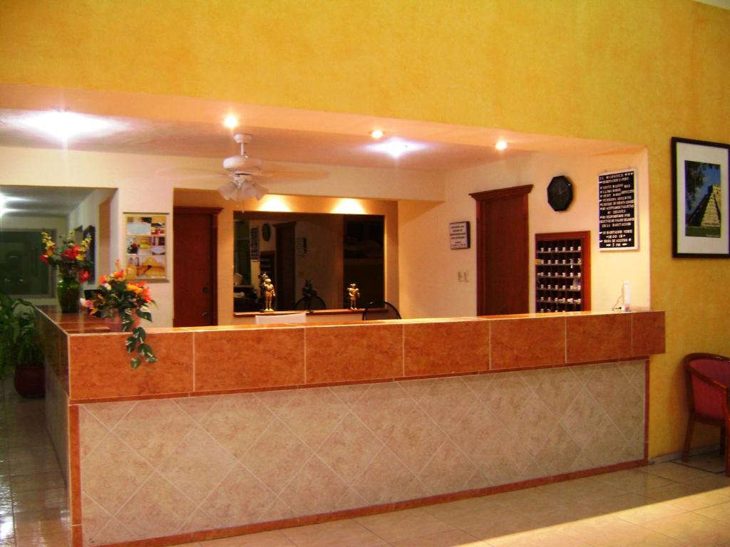 Vstupní hala nebo recepce v ubytování Hotel El Marques