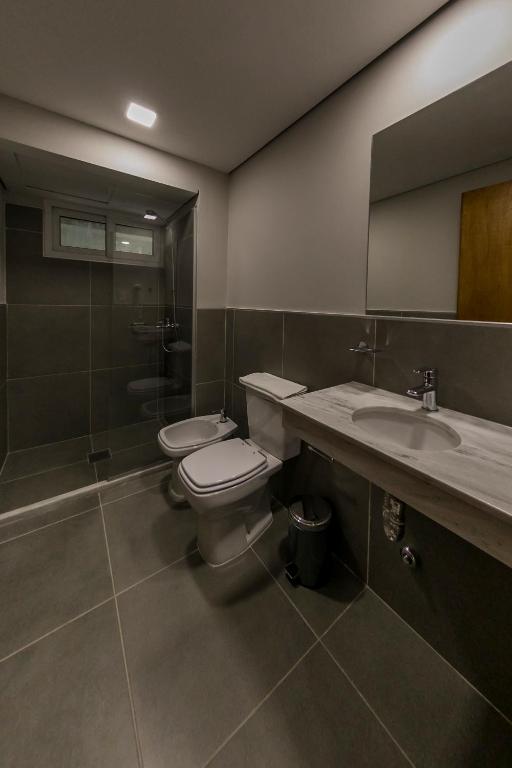 Koupelna v ubytování Asuncion Rent Suites Centro