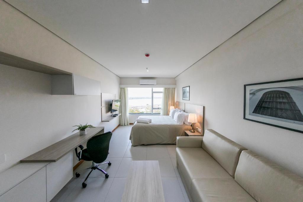 Posezení v ubytování Asuncion Rent Suites Centro