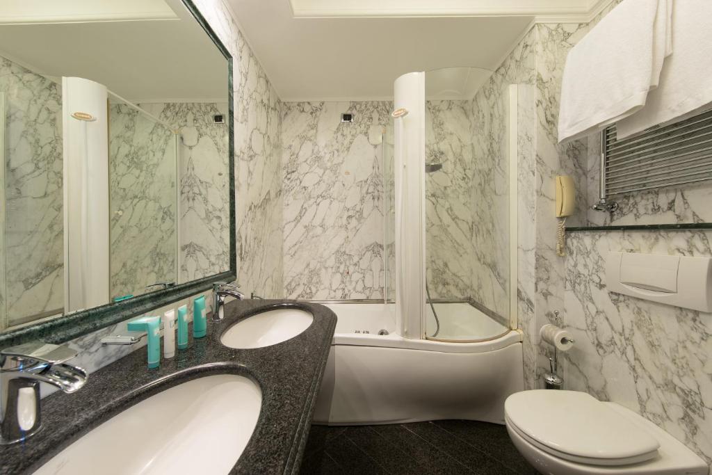 Kúpeľňa v ubytovaní Hotel Capitol Milano