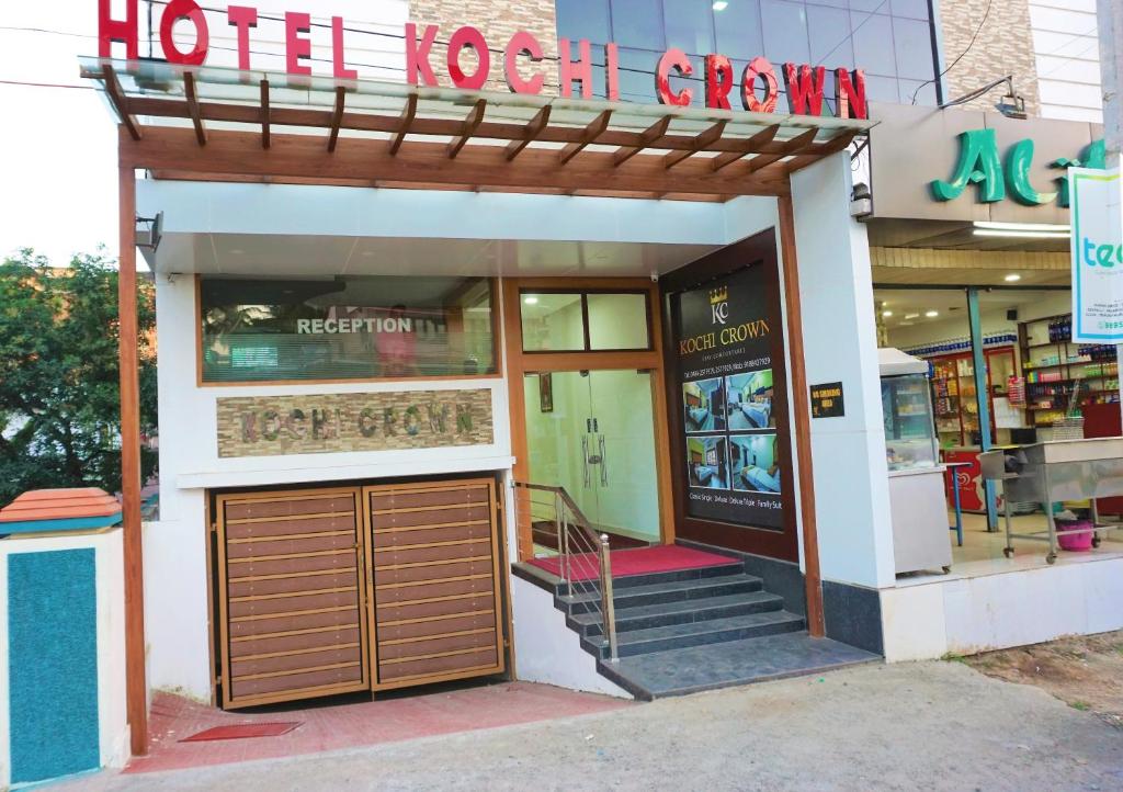 Exteriér nebo vchod ubytování Hotel Kochi Crown