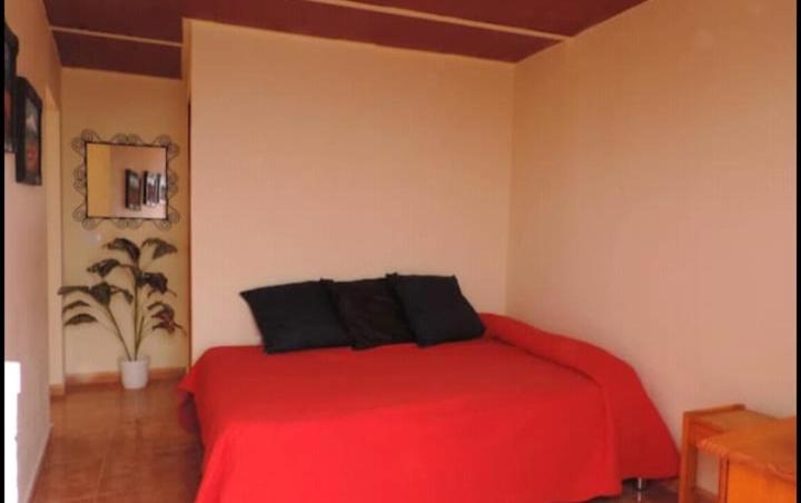 Posteľ alebo postele v izbe v ubytovaní Casa Roja