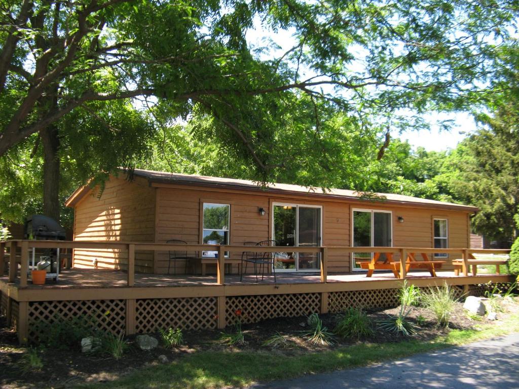 The building in which the holiday home is located