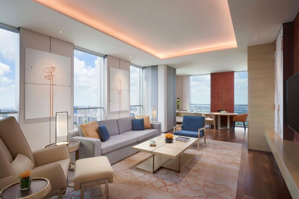 Posezení v ubytování Hyatt Regency Shanghai Jiading