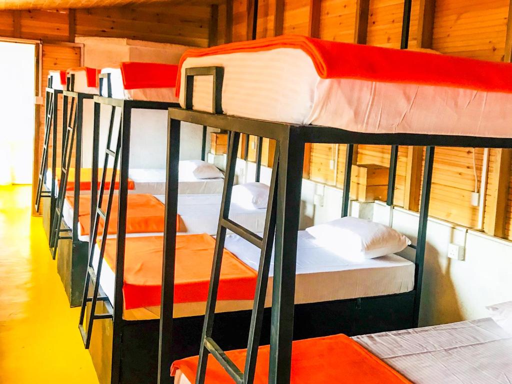 Postel nebo postele na pokoji v ubytování Ella City Reach Hostel