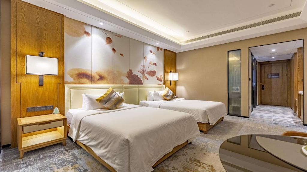 Jinling Grand Hotel Nanchang - Superior Zweibettzimmer Mit Seeblick
