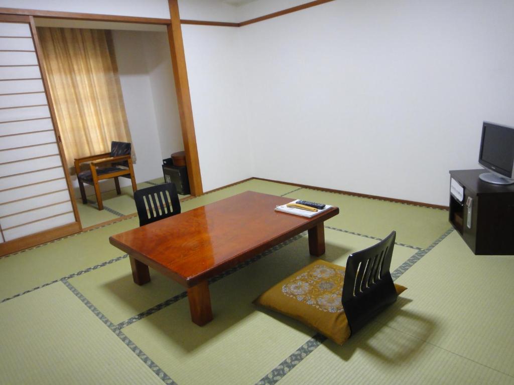 下呂温泉 木曽屋にあるテレビまたはエンターテインメントセンター