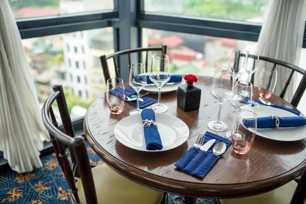 Nápoje v ubytování La Nueva Boutique Hotel Hanoi & Spa