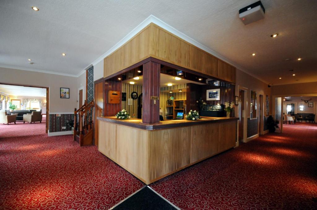 Lounge nebo bar v ubytování Highlander Hotel ‘A Bespoke Hotel’