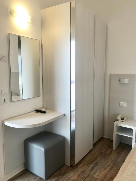 Koupelna v ubytování Hotel Nelson